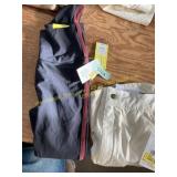 Woman leggings-black, skirt- white