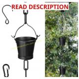 Invech 12.5ft Adjustable Rain Chains, 12 Cups