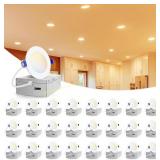 VOLISUN 24-Pack 3" Recessed LED Downlight