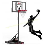 IGL Portable Basketball Hoop, 5.6-10ft