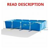 Intex 14.75-ft Metal Frame Rectangle Pool