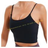 Lemedy Women Padded Sports Bra Yoga Tank Top