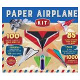 Paper Airplane Kit: 100 Planes & Launcher