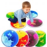 Sensory Floor Tiles for Kids: 4 Pack Mats