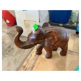 Wooden elephant
