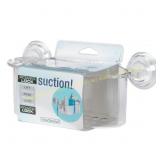 4ct iDesign Power Lock Shower Basket 5H x 10W x 5L