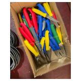 Box of kitchen knives