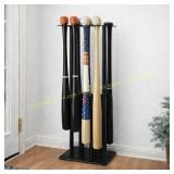 Baseball & Softball Bat Holder Stand, 8 Bats