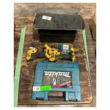 DeWalt drills, faucet, Makita drill bit set