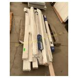 Pallet of assorted trim