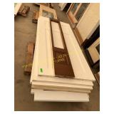 Pallet of interior and exterior doors