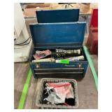 2 ct. tool box with tools