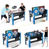 MD Sports 48" 4-in-1 Swivel Game Table, Blue