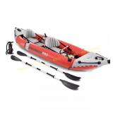 Excursion Red Pro Inflatable Kayak with Oars