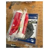 Saw Blade & Plastic Drop Cloths