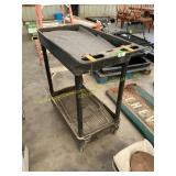 Plastic four wheel cart