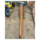 Brooms and mop handles