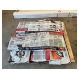 Pallet of assorted shingles