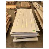 Pallet of interior and exterior doors