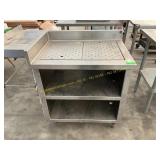 32 in stainless steel cabinet