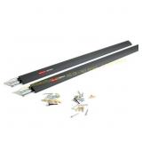 Rubbermaid FastTrack Garage Rail Kit, 2-Pack