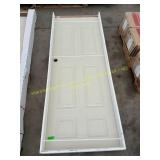 30 in interior door with frame