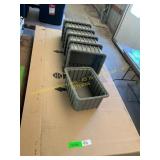 Sign board, plastic tubes