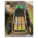 Poor man s golf club cart