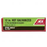 Ace 12in Spike Hot-Dipped Galvanized Nail 5 lb