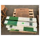 Aluminum post, gable vents