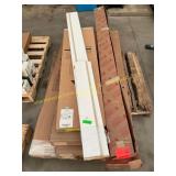 Assorted shutters, trim