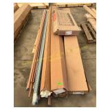 Pallet of assorted J - channel