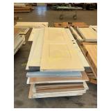 Pallet of interior and exterior doors