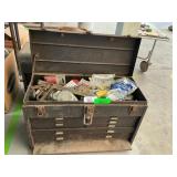 2 ct. tool boxes with tools