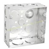 5Ct Southwire New Work 42 cu in Steel Box Silver