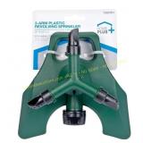 2ct Home Plus Plastic Sled Sprinkler 1900 sq ft