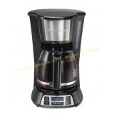Hamilton Beach 12c Black/Silver Coffee Mk