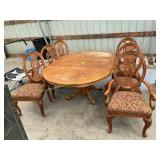 Wooden table and chairs