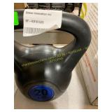 Kettlebell weight ,20 lb