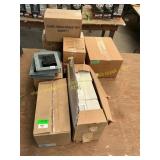 Post caps, siding blocks