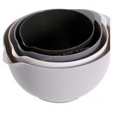 BoxedHome Mixing Bowl Set, BPA Free (4, Grey)