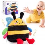 Hahaland Crawling Bee Plush Baby Toy 6-12m