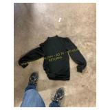 Black S woman s long sleeve shirt