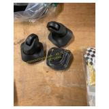 2ct black office chair wheels