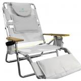 Ostrich Deluxe 3N1 Lounge Chair White