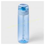 All in Motion 24oz Water Bottle - Light Blue