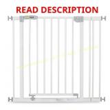 hauck Open N Stop Safety Gate 3.5" Ext, White