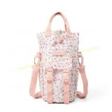 Blogilates Water Bottle Sling - Cream Floral