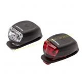 Schwinn Quick Wrap Bike Lights 2LED - Black