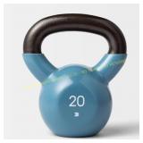 Kettlebell 20lb Blue - All In Motion